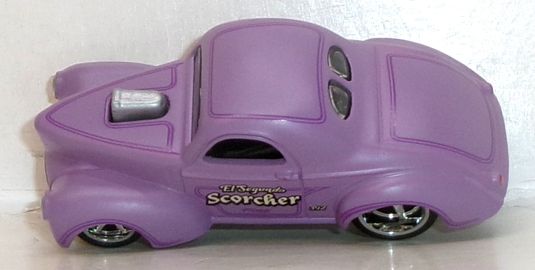 LOOSE 2026 HOT WHEELS 1:64 PURPLE ’41 WILLYS COUPE WHEEL SWAP REAL RIDERS