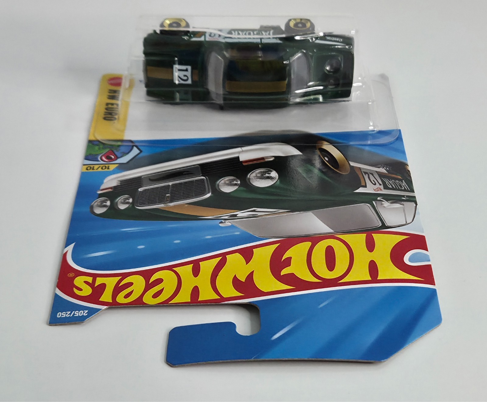 Jaguar XJC V12 COUPE 205/250 JJK22 Hot Wheels 2026 HW Euro 10/10 green