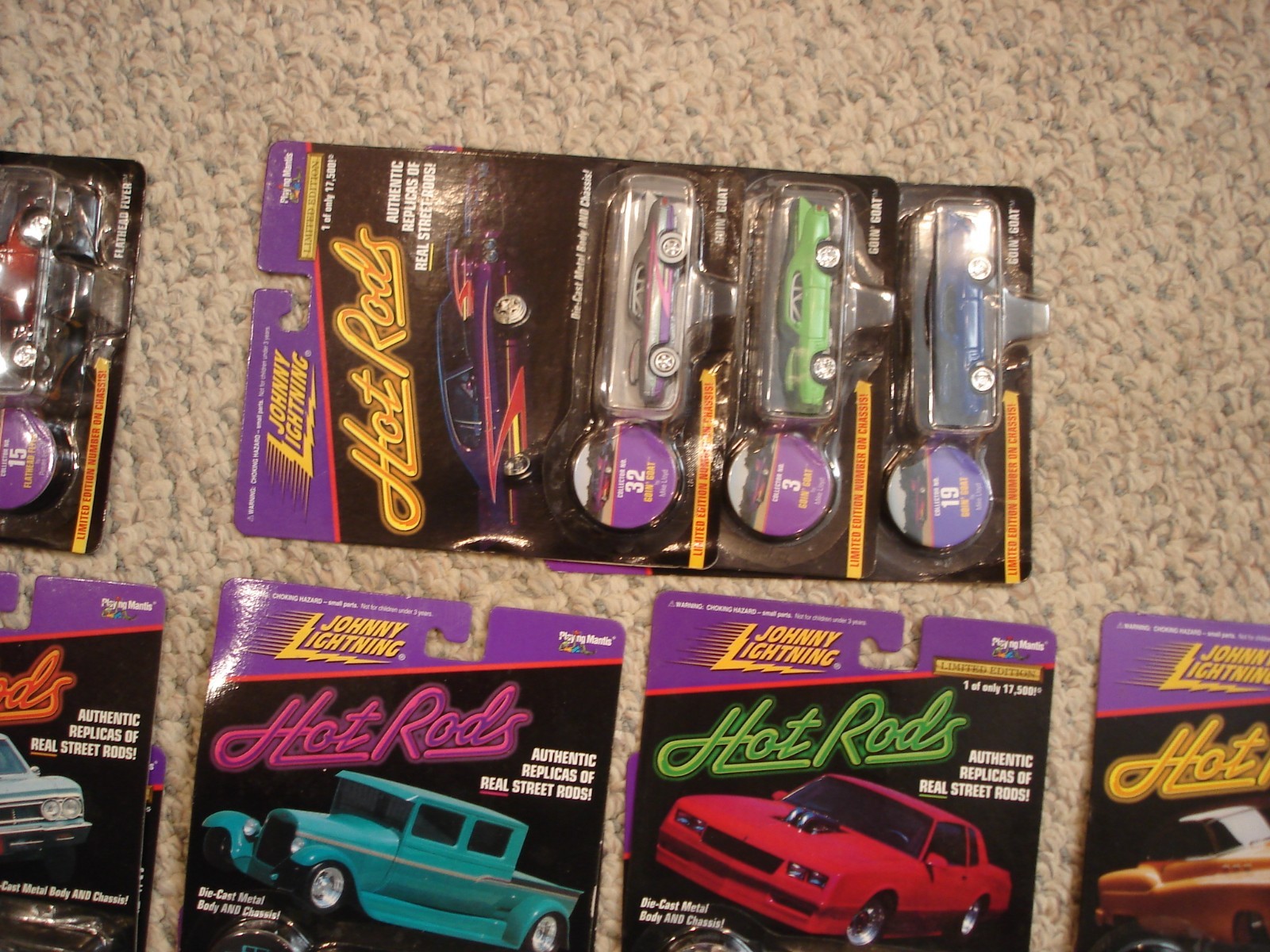 Lot of 36 Johnny Lightning 1997 1/64 Diecast new on card Frankenstude Bad Bird