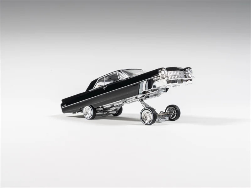 97M 1:64 1964 Coupe Coupe DeVille LowRider Diecast Model Car