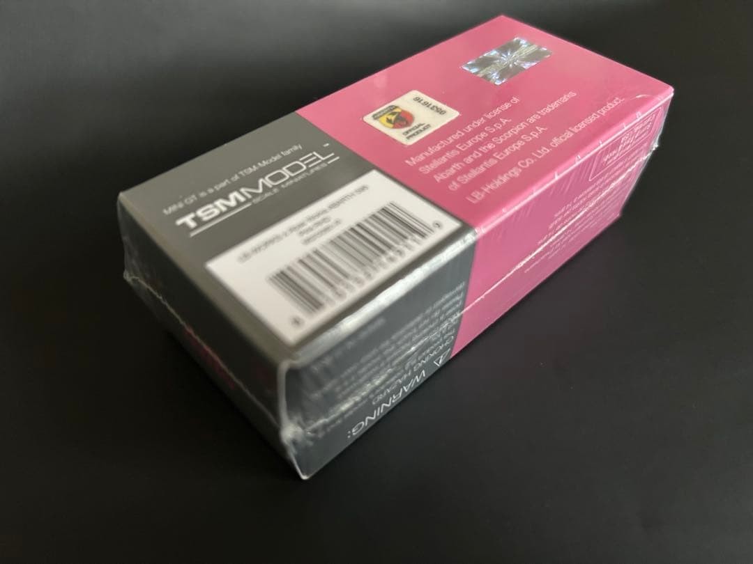 MINI GT ABARTH 595 Pink 49 Left Right Hle Set of 2 Collectables 17+