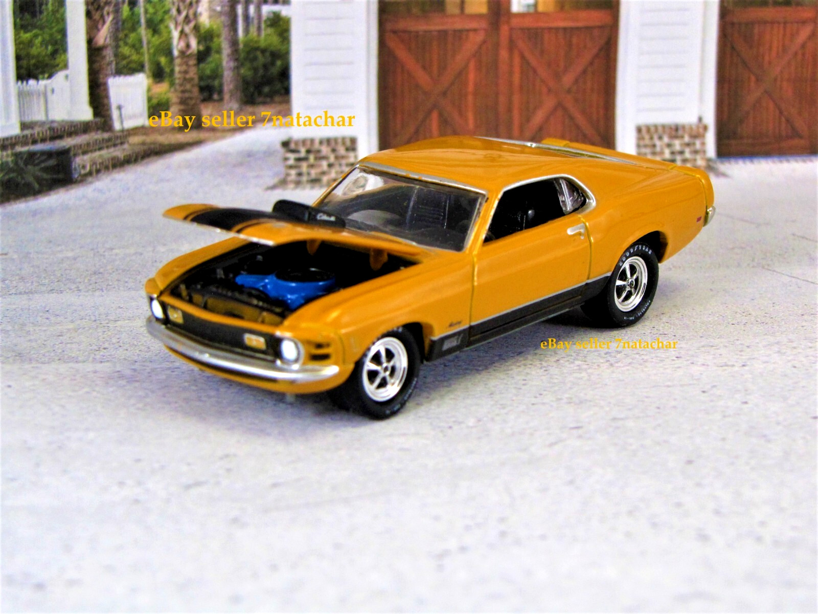 1970 Ford Mustang Mach 1 Cobra Jet 428 CJ 1/64 Scale