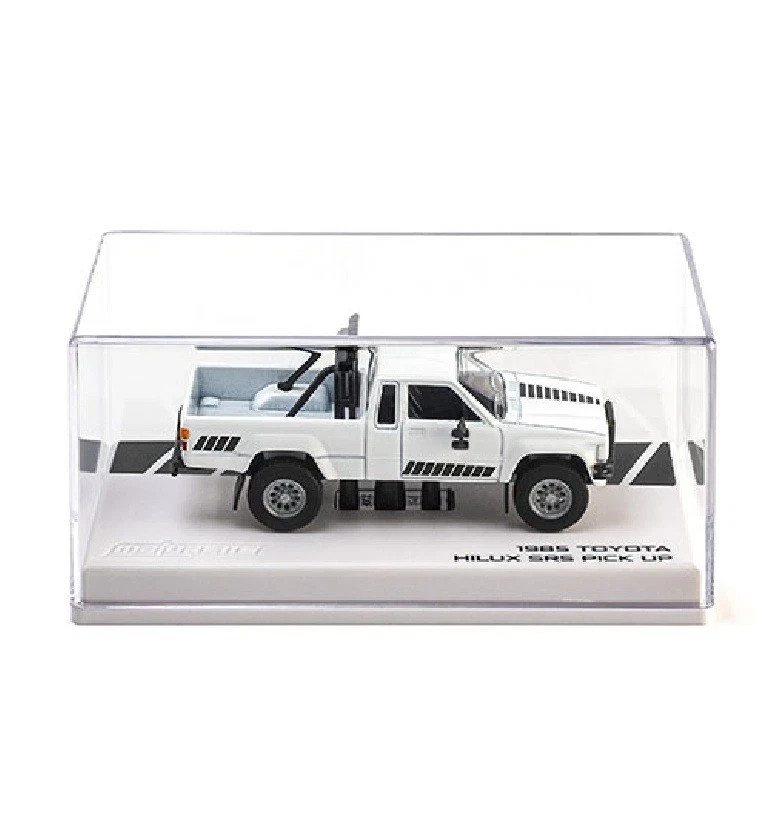 Majorette 1/64 Collector Series Wave 4 1985 Toyota Hilux SR5 4×4 White