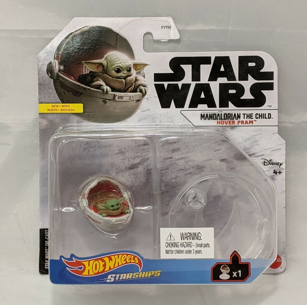 Star Wars Starships Hot Wheels The Child Hover Pram Mandalorian Baby Yoda