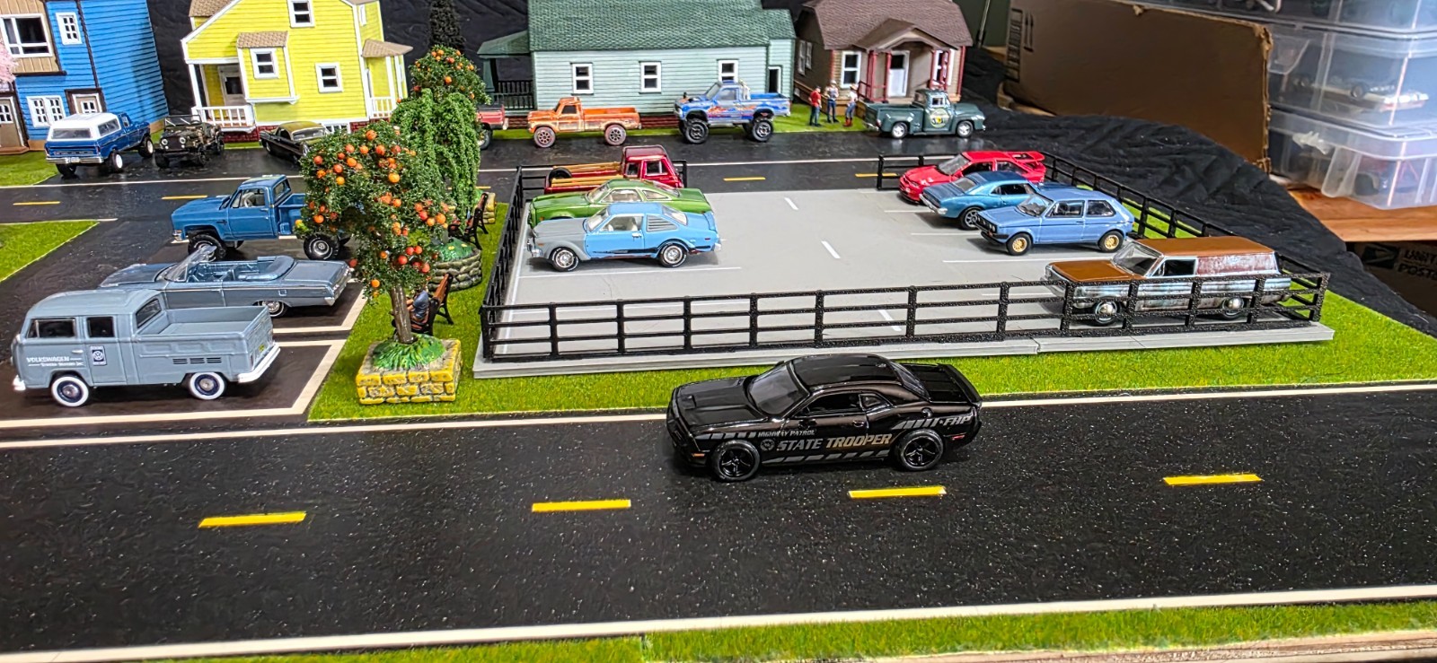 Greenlight Florida State Trooper Highway Patrol GHOST Dodge Challenger 1/64