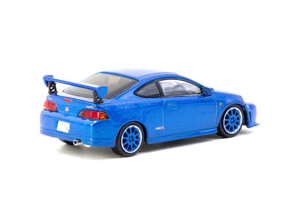 Tarmac Works Blue Metallic Honda Integra TYPE R DC5 Custom 1:64 T64R-TL022-BL