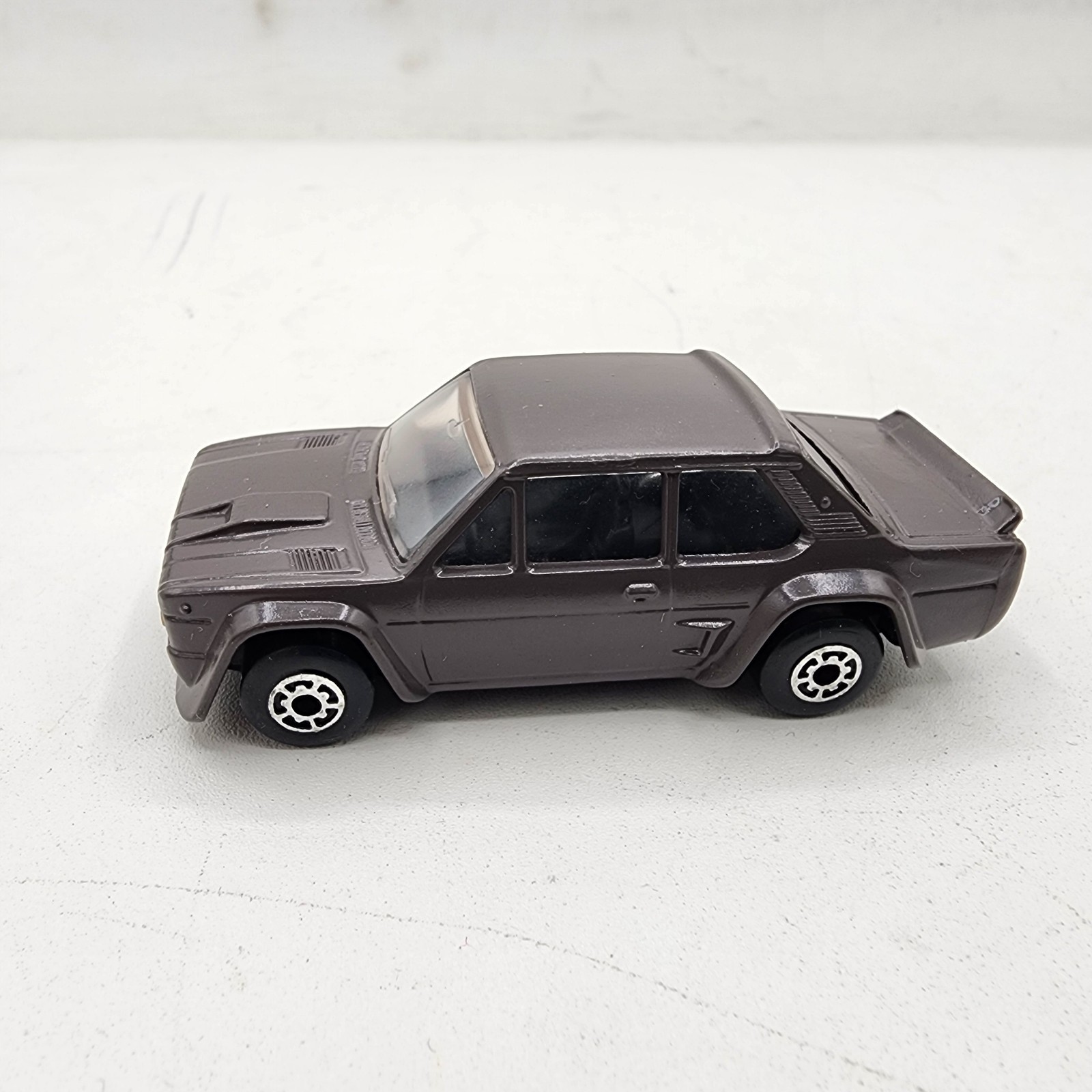 Vintage Matchbox Superfast Bulgarian Issue Fiat Abarth Dark Gray No Tampos RARE