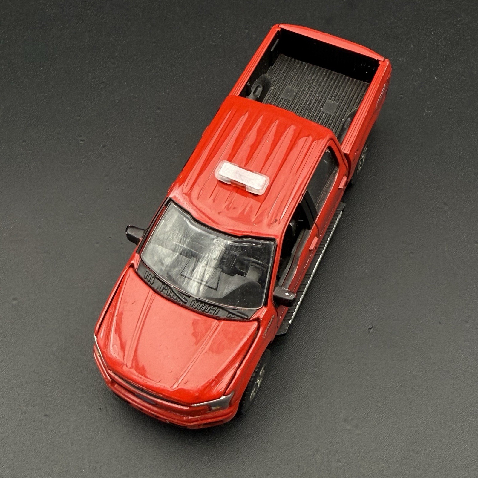 2 Pack 1/64 Mini Whelen Edge Clear Red Clear Lightbar Gray Top Police Fire EMS