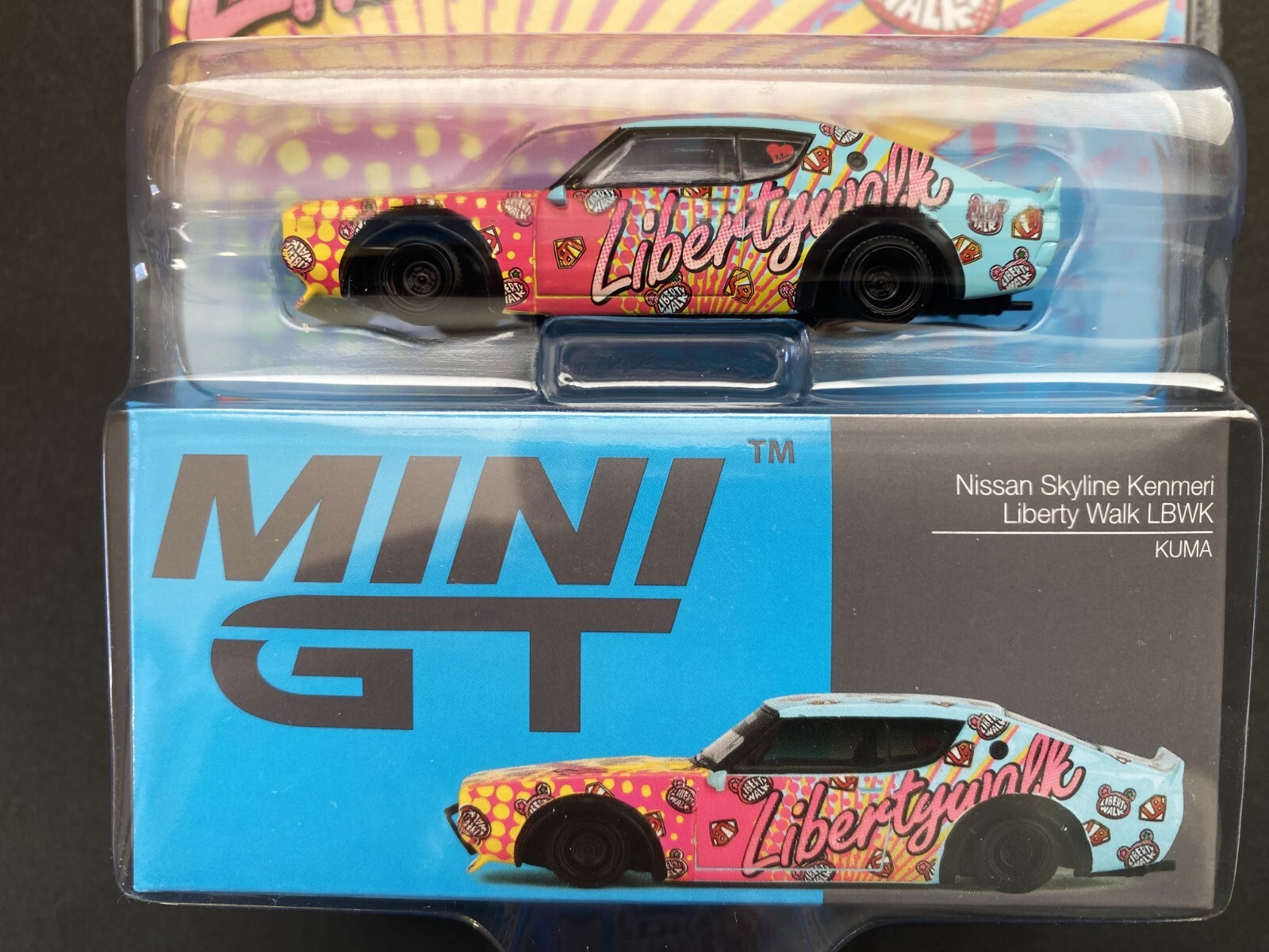Mini GT 1:64 Nissan Skyline Kenmeri Liberty Walk LBWK KUMA
