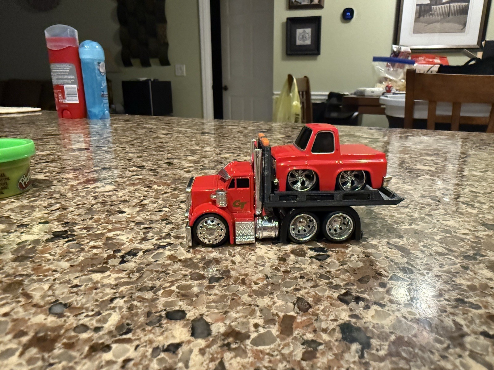 Car Tuned Rig 3D Printed Flat Bed Attachment (TRUCKS NOT INCLUDED)