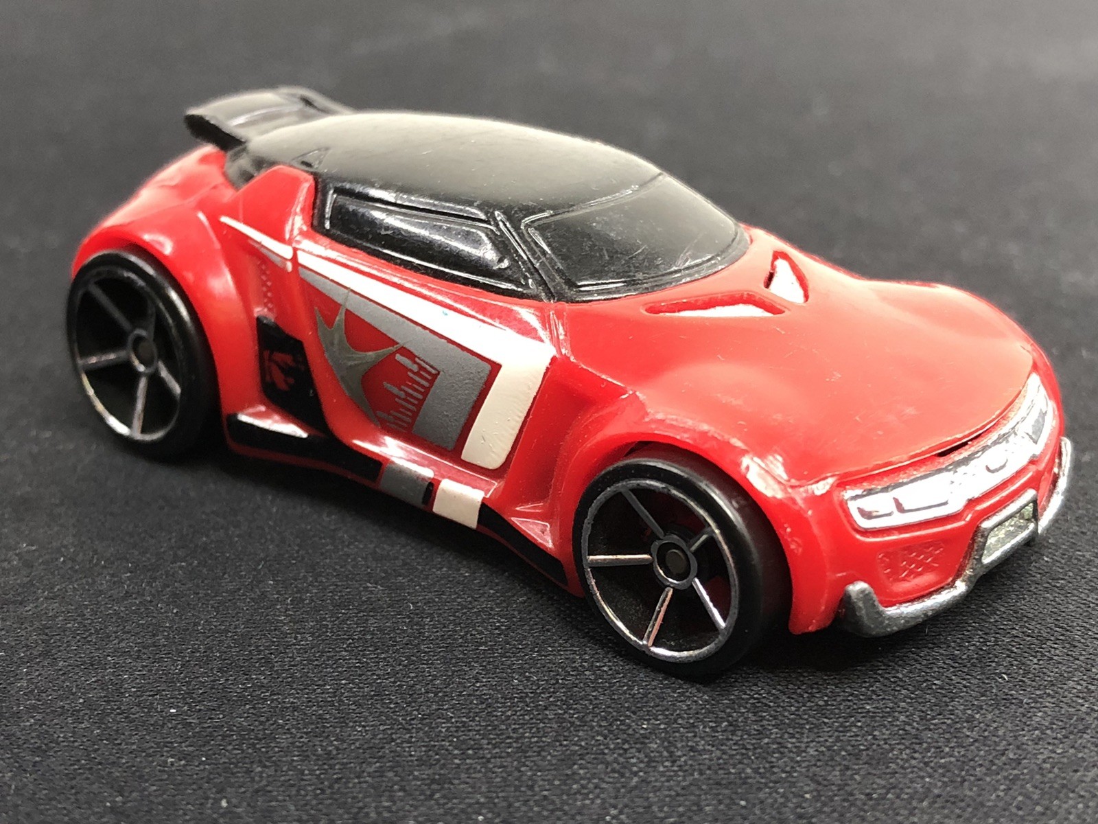 Hot Wheels 2007 High Voltage Coaster Crash Exclusive M2610 Red Loose Vehicle