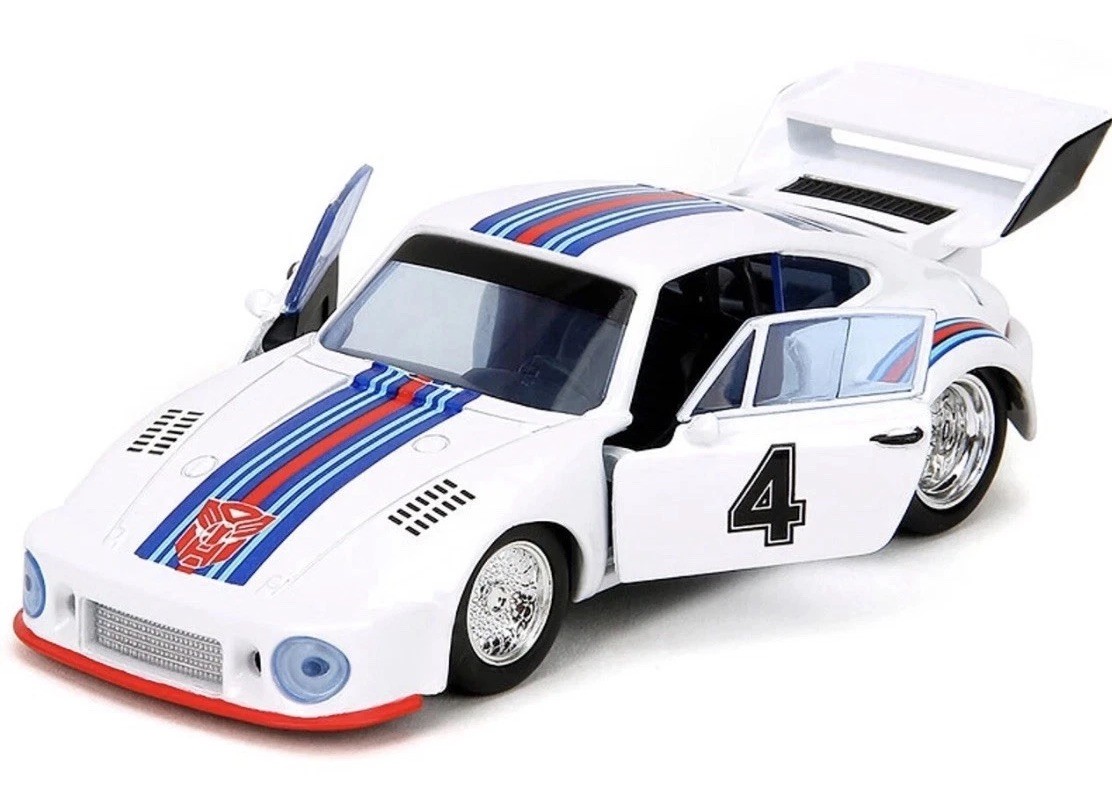 JADA – PORSCHE 935 TURBO #4 Jazz “TRANSFORMERS” 1/32 Diecast Model Car 34793