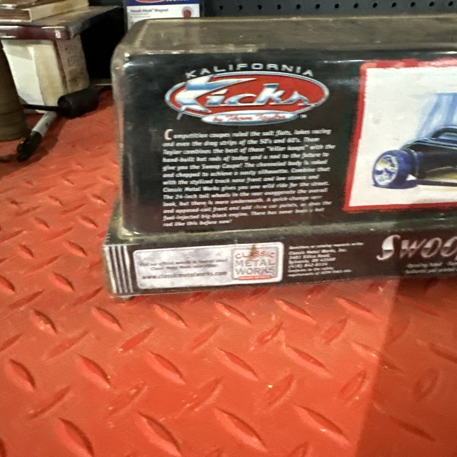 Kalifornia Kicks Swoope Coope by Taylor 2001 – Adult Metal Collectable Car 8″