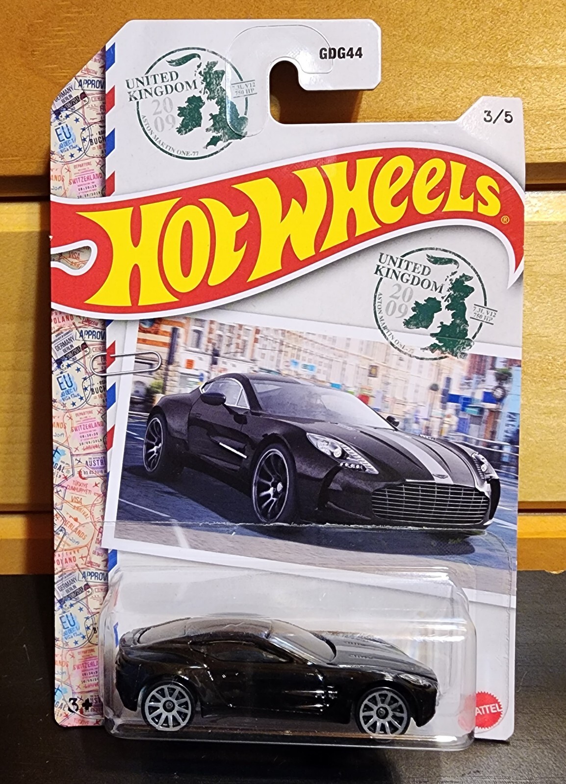 Hot Wheels 2022 Ashton Martin One-77 World Class United Kingdom #3/5 See Details