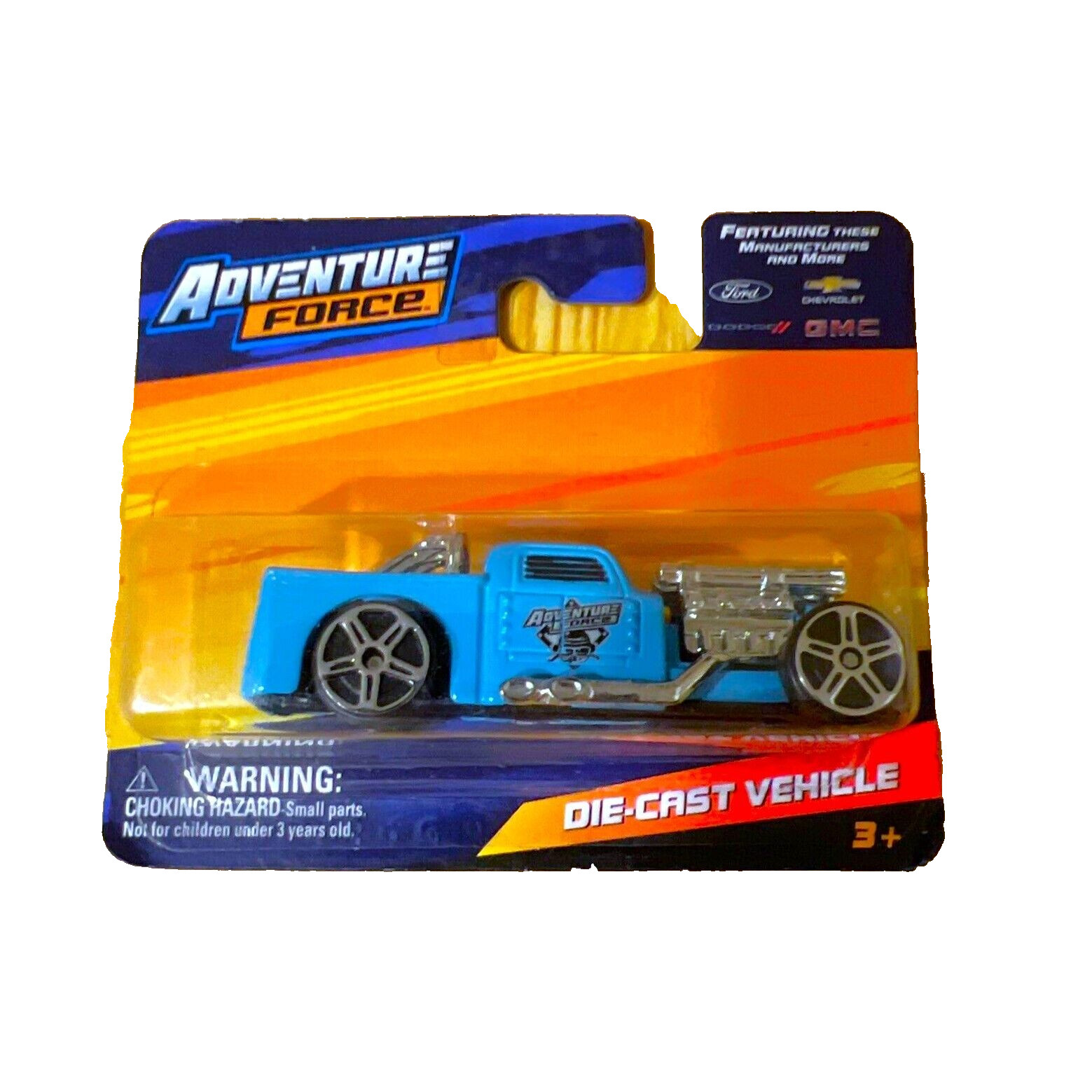 ADVENTURE FORCE DIECAST LEADSLINGER LIGHT BLUE 1:64