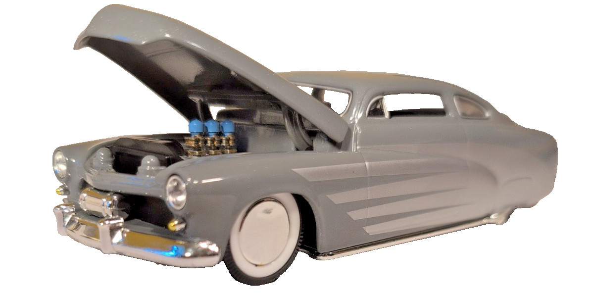 1949 Mercury Custom Street Rod Die Cast Metal Collector Bank w Key SpecCast