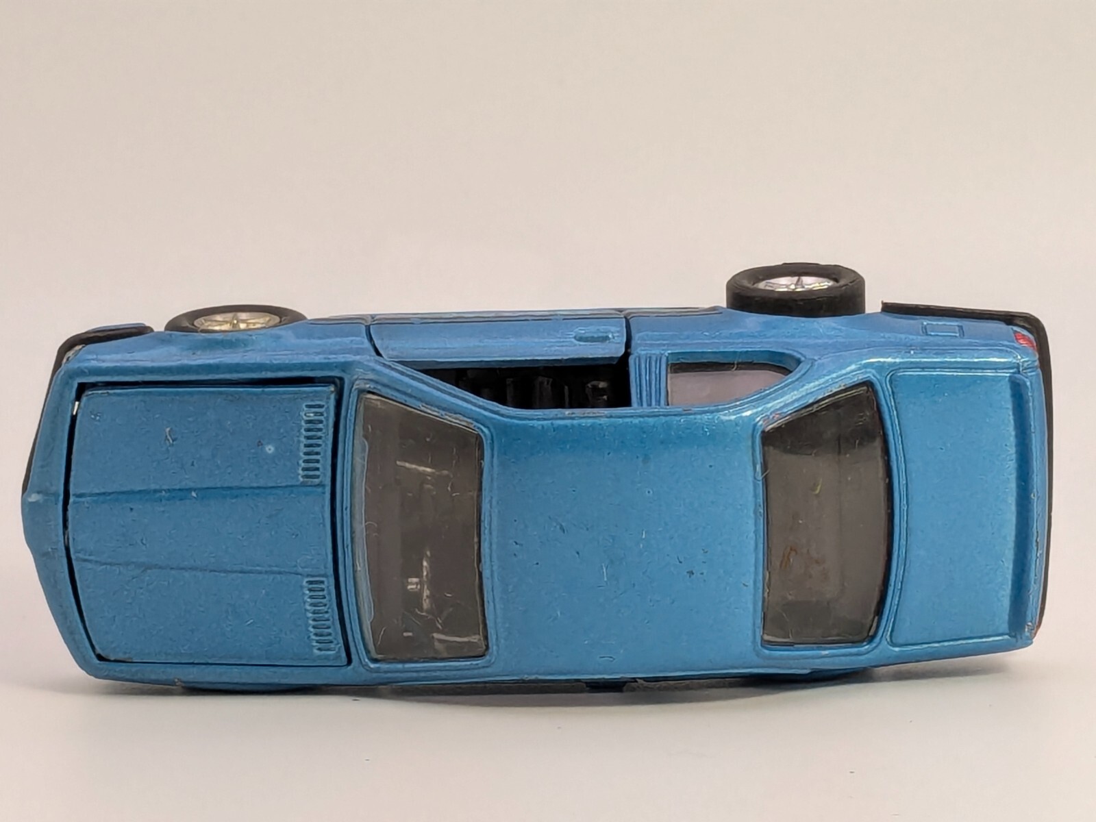 Vintage Pull Back Blue BMW 635 CSi SS-907 Sunnyside Racers 1/41 Diecast Car