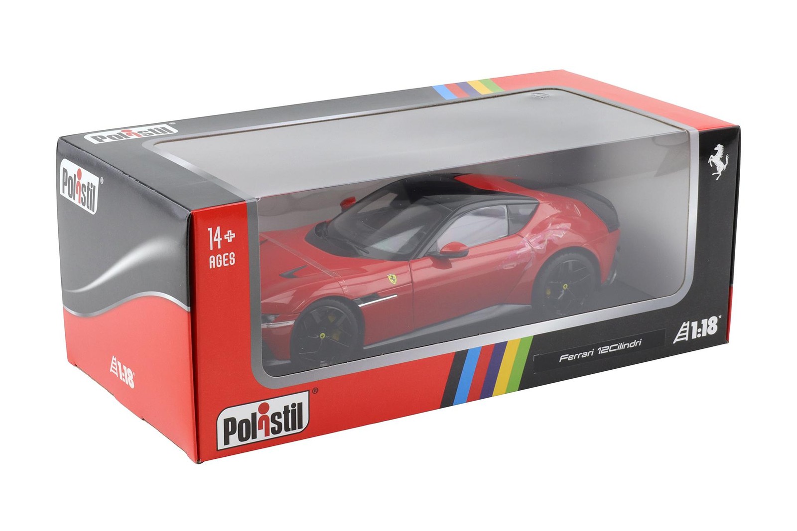 Polistil Ferrari 12Cylindri Coupe 2024 Rosso Corsa Red Diecast 1:18