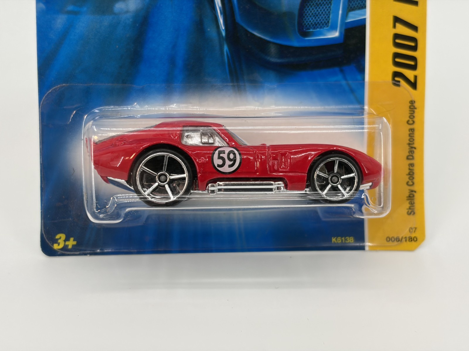 Hot Wheels 2007 New Models 06 of 35 Shelby Cobra Daytona Coupe 06 / 180 1:64