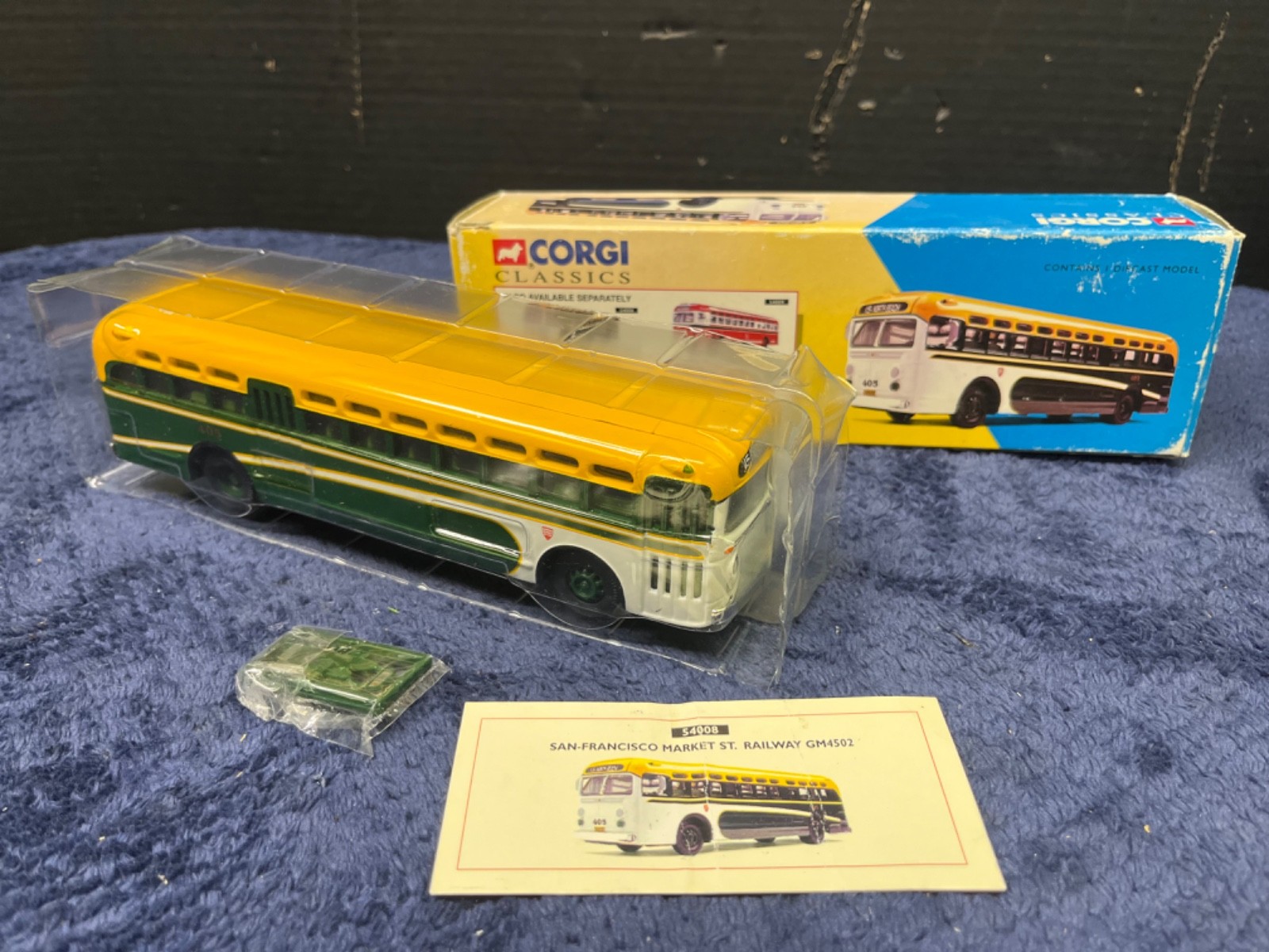 Corgi Classics Market Street Railway San Francisco GM 4502 #54008 NIB 2961/4400