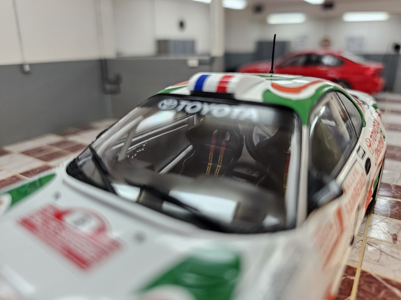SPB 1/24 SCALE 1994 TOYOTA CELICA TURBO ST 185 AURIOL SANREMO DIECAST MODEL CAR