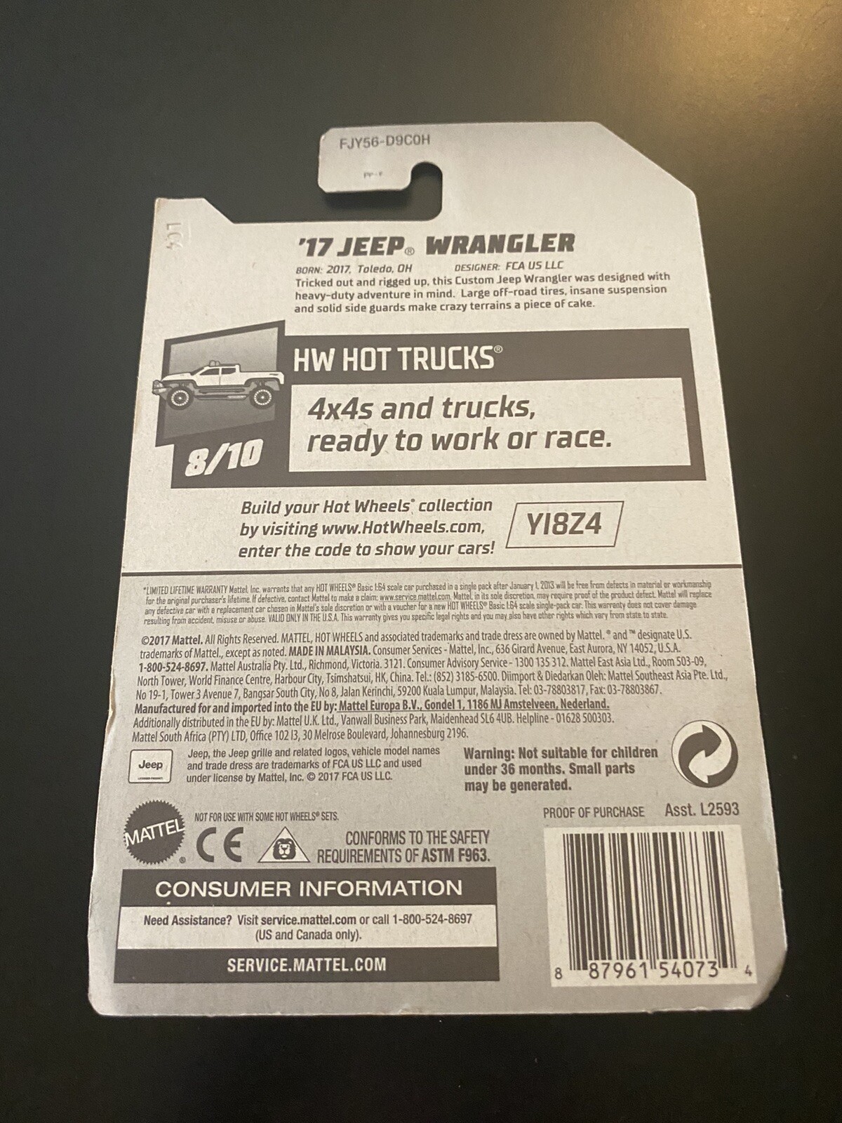 Hot Wheels HW HOT TRUCKS (4/10, 6/10, 8/10) – NEW See Photos For Details
