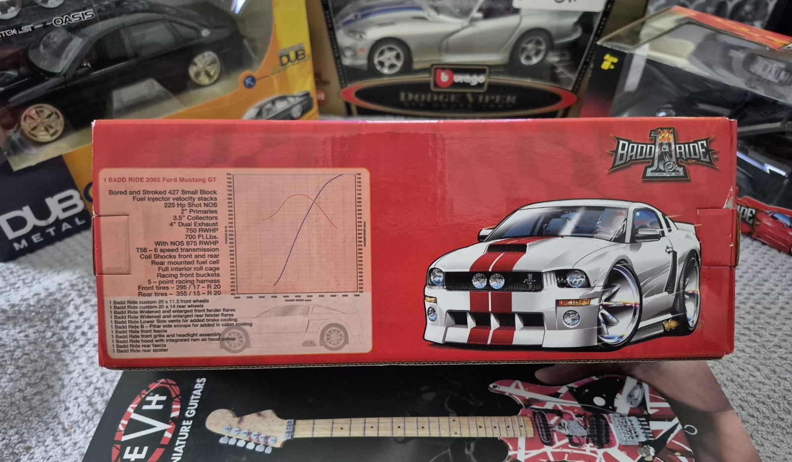 BRAND NEW NEVER OPENED! 1 Badd Ride 2005 Ford Mustang GT 1:24 Scale Diecast Rare