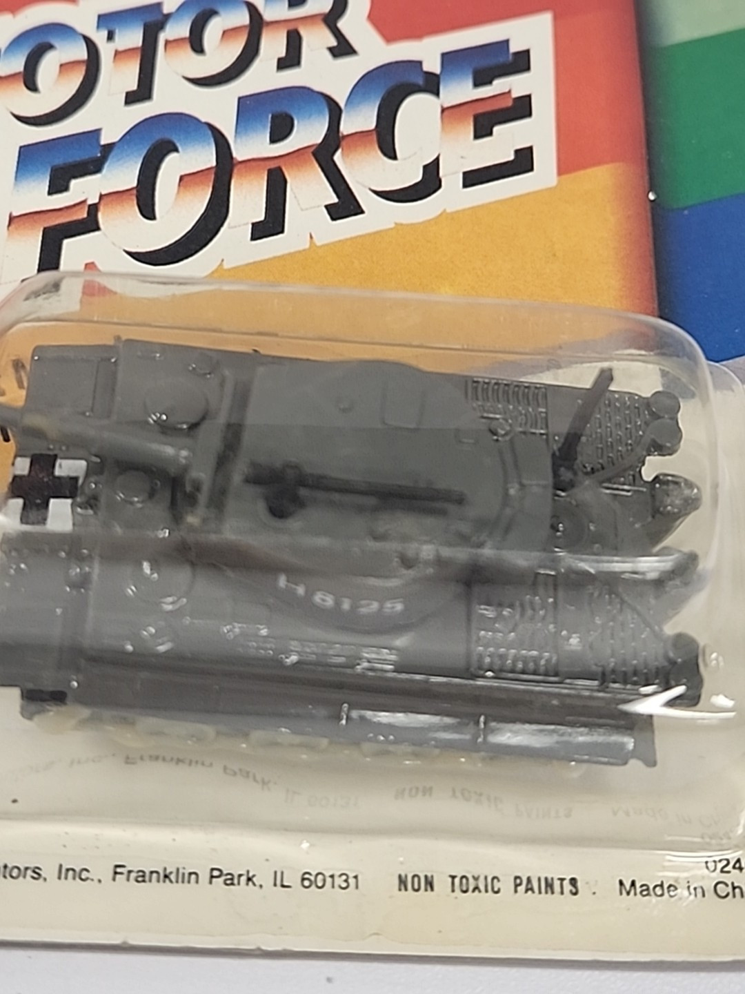 Vintage Motor Force Diecast Stalin Tank – New in Package (NIP)