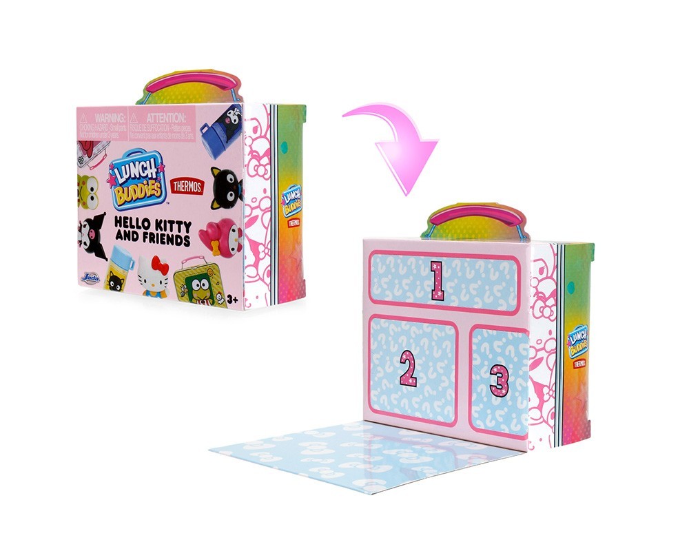 Jada 2″ Lunch Buddies Thermos Wave 1 Hello Kitty Blind Pack (1 Pcs)
