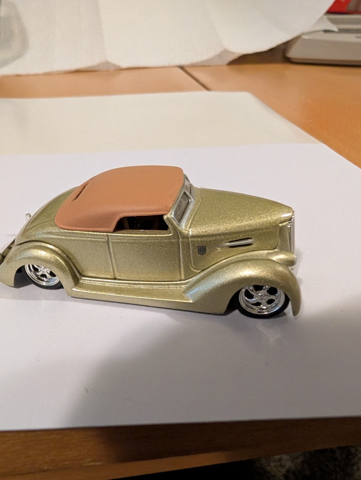 Packard Style Grill 1936 Ford V8 Coupe w/removable Top 1/64 Scale Ltd Edition P