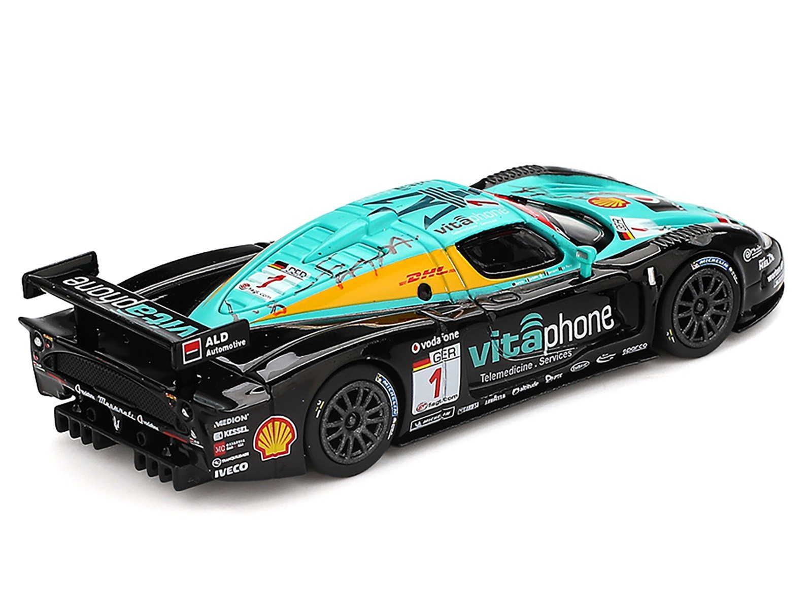 MASERATI MC12 COMPETIZIONE #1 WINNER “24H SPA” (2008) 1/64 BBR MODELS BBRDIE6421