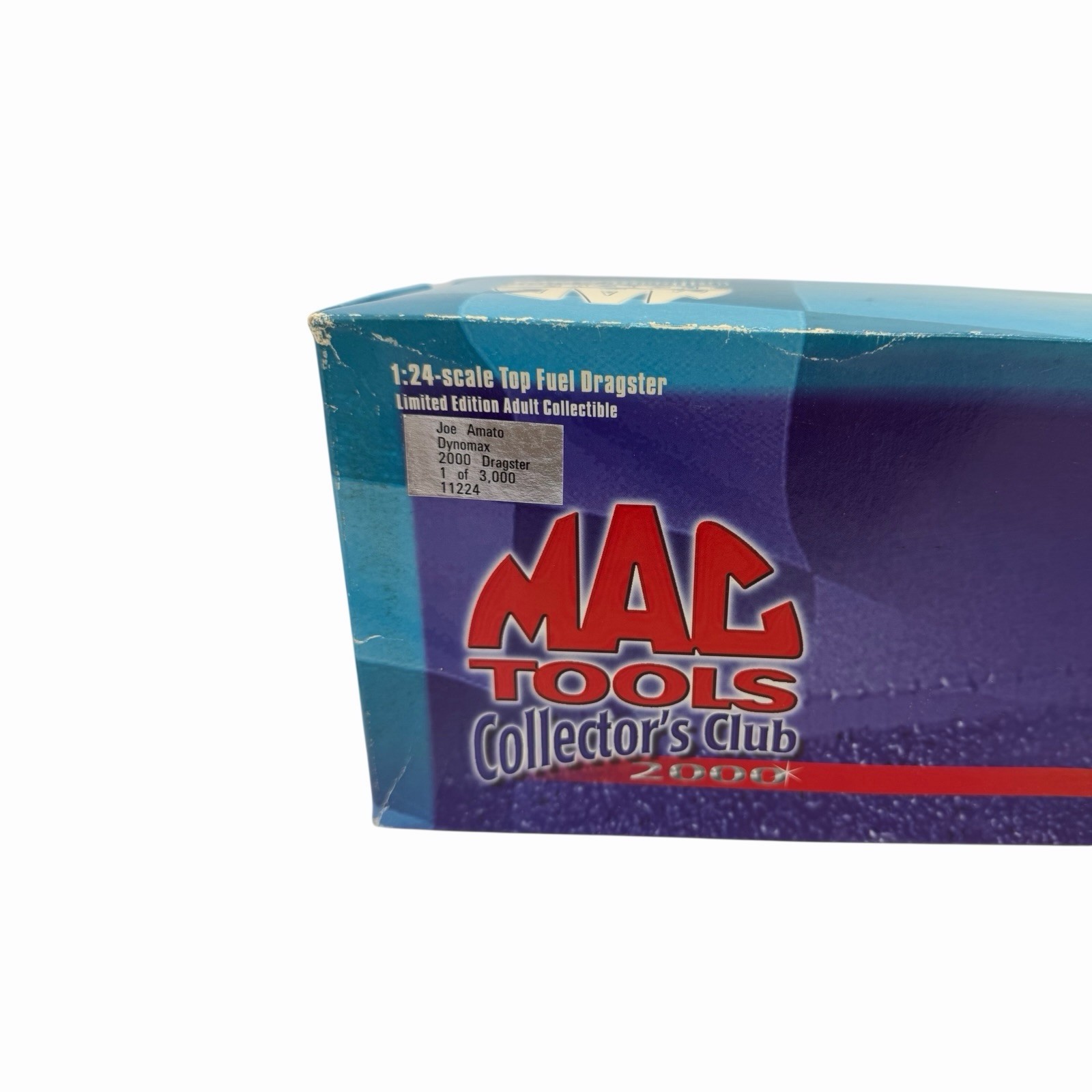 Action Joe Amato Dynomax 2000 1 Of 3000 1:24 Scale Top Fuel Dragster Mac Tools