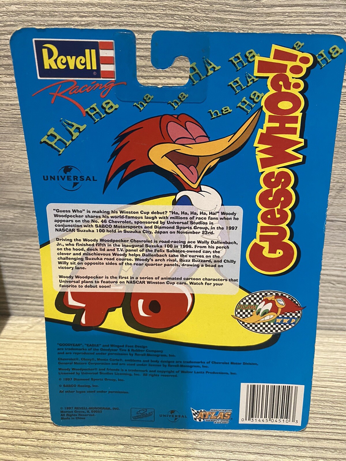 Revell Racing Woody Woodpecker Wally Dallenbach Diecast 1:64 scale #46