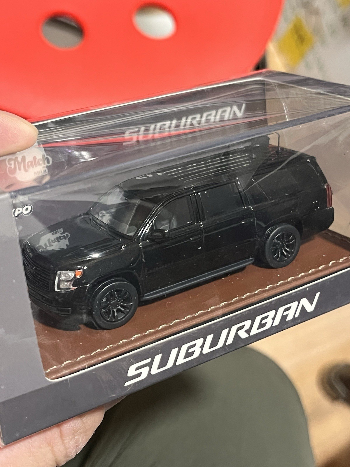 1:64 Scale GOC Chevrolet Suburban Unmarked Unit Black Diecast Model Car