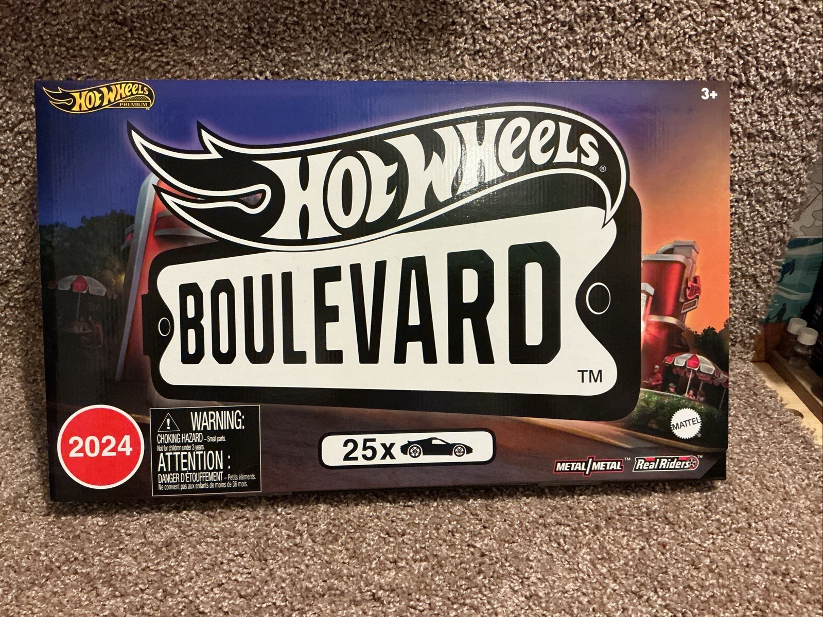 Hot Wheels 2024 Boulevard 25-Car Factory Set Premium Diecast Collection HRW96