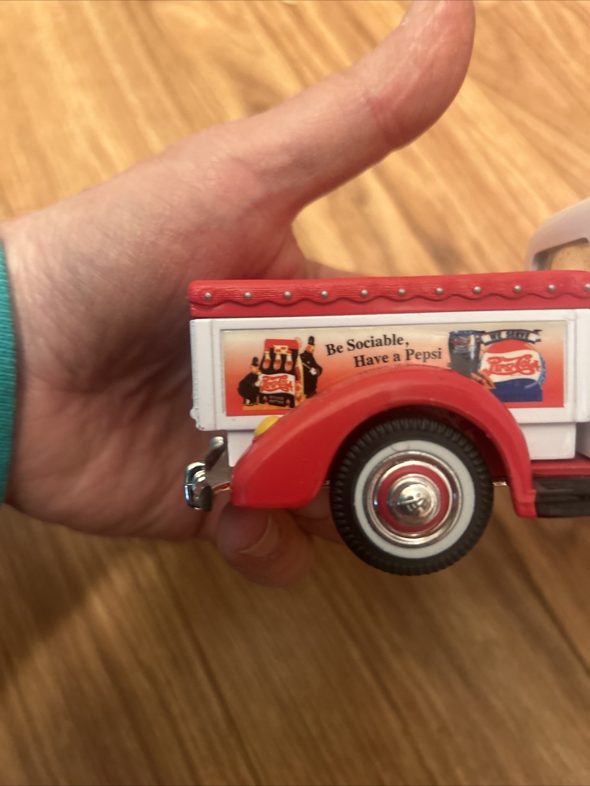 Golden Wheels Diecast 1940 Ford Pickup Delivery Truck & Pepsi Truck Bank