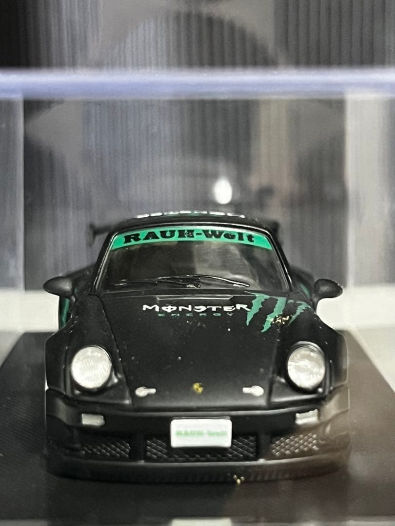 Porsche 911 Monster Energy Model by MyModelCollect 1/64 New Toy Car
