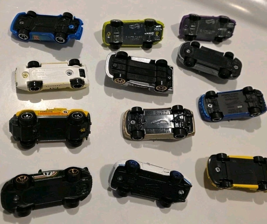 HOT WHEELS PORSCHE 935 934 911 930 LOT OF 12 LOOSE DIECAST PURPLE SILVER LOOK