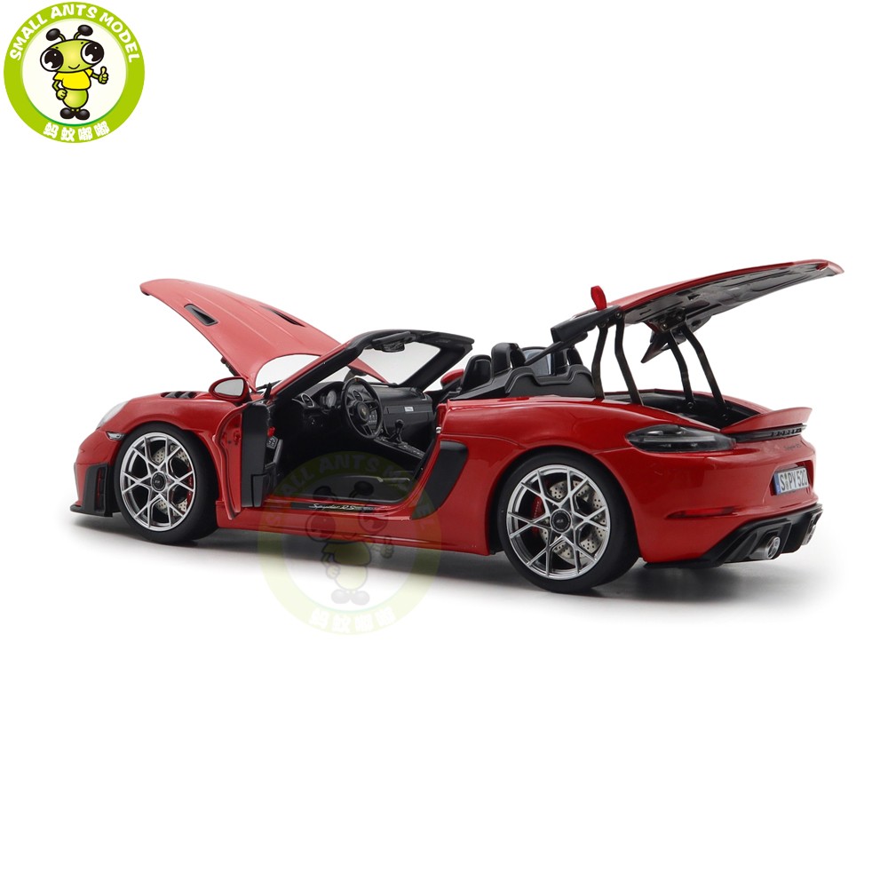 1/18 Porsche 718 Spyder RS 2023 Weissach Pack Norev 187271 Diecast Model Car