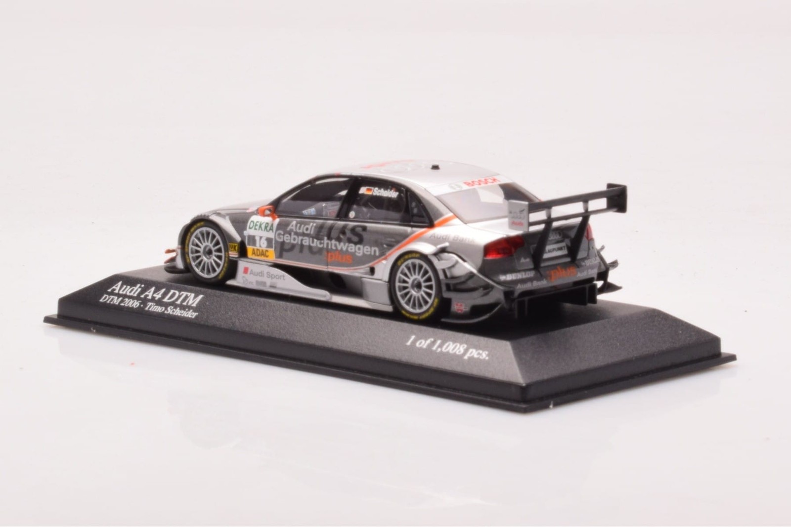 Audi A4 B7 #16 T. Scheider Team Rosberg DTM 2006 Minichamps 1:43 | AUDI-263735