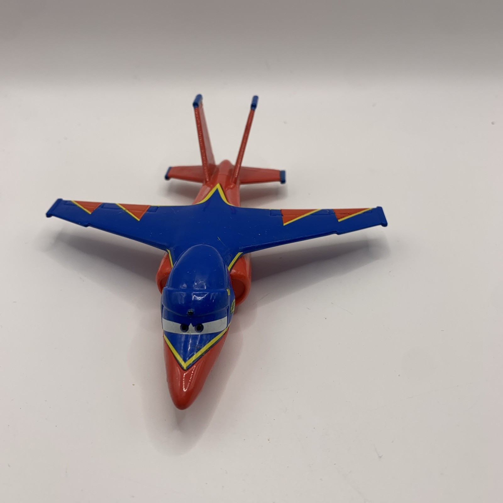 Disney Pixar Cars Falcon Hawk 1 Take Flight Jet Blue Red
