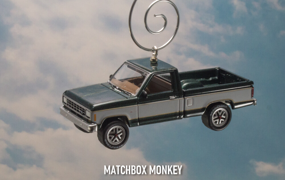 1983 Ford Ranger XL Pickup Truck Custom Christmas Tree Ornament 4X4 RARE Adorno