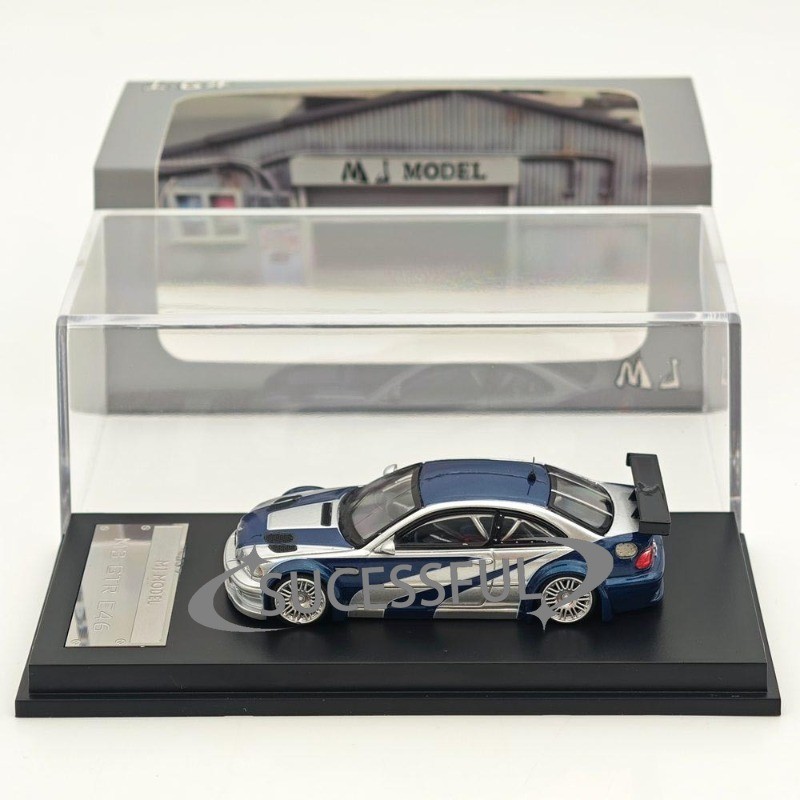 1:64 MJ GTR E46 Need For Speed Metal Diecast Model Car, Mini Gift
