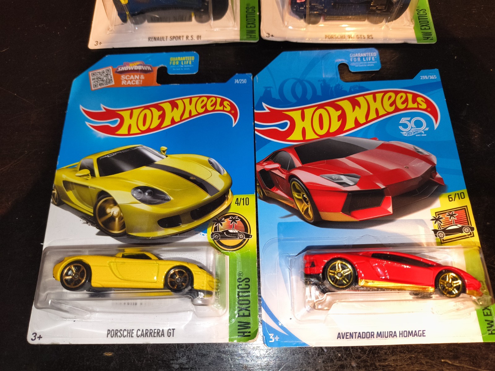Hot Wheels Exotics Lot Of 5