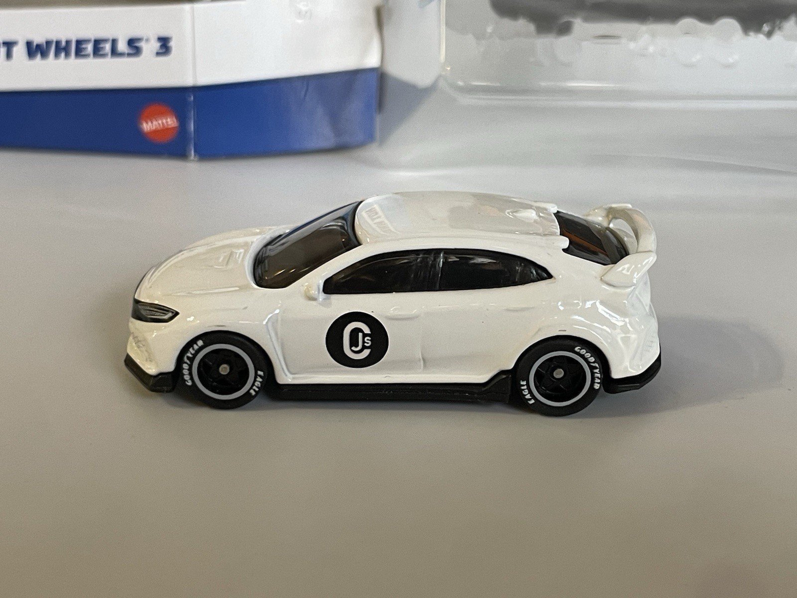 Hot Wheels Ronin Run Honda Civic Type R + CUSTOM 3 Pack (wheel swaps)