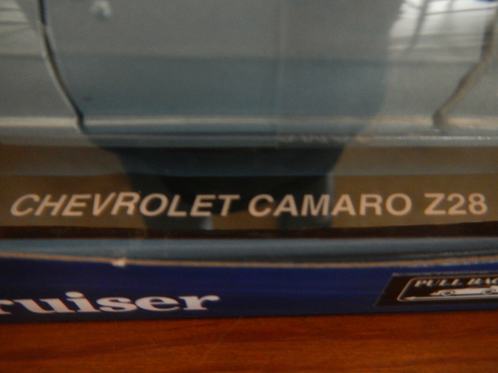 New Ray City Cruiser Chevy Camaro Z28 Light Blue White Stripes 1:32 New
