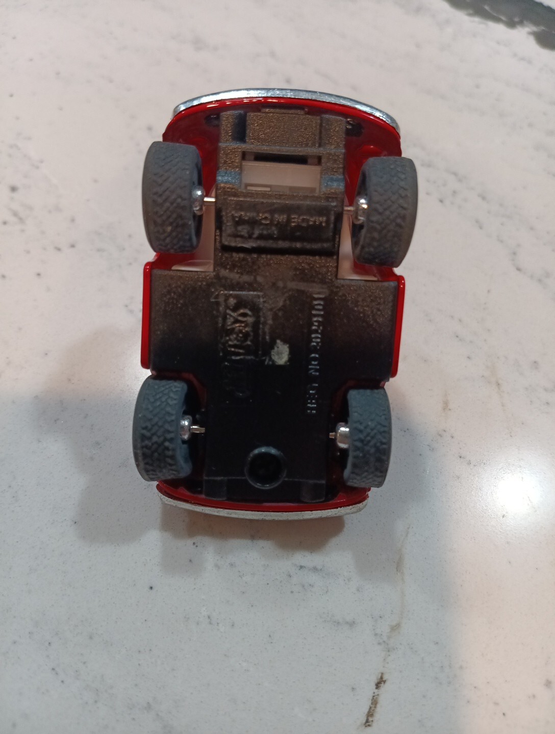 Red Kintoy Pullback Action Volkswagen VW Beetle Free Shipping! H009