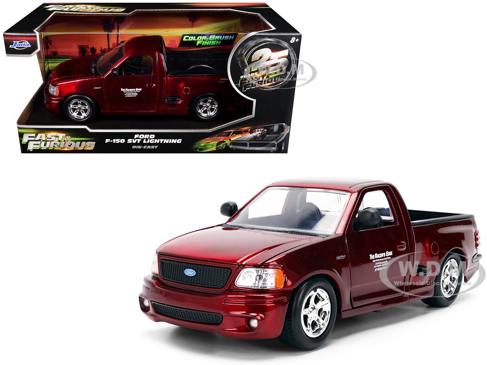 FORD F-150 SVT LIGHTNING COLOR BRUSH “FAST & FURIOUS 25 YEARS” 1/24 JADA 37876