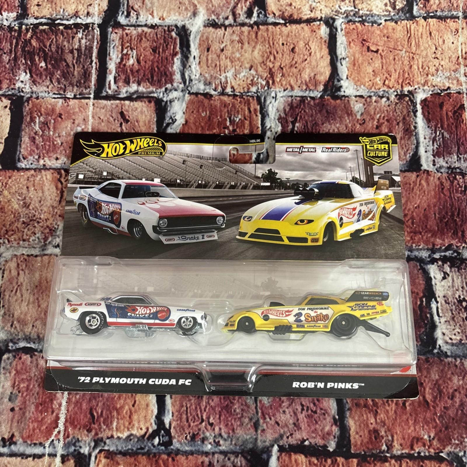 2025 Hot Wheels 2 pack ’72 plymouth cuda fc , Rob’N Pinks