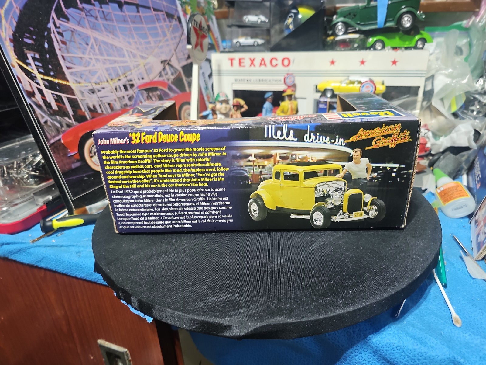 VINTAGE RARE REVELL AMERICAN GRAFFITI 1:25 FORD 1932 DEUCE COUPE JOHN MILNERS
